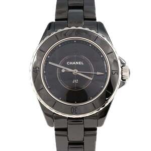 Chanel J12 Phantom 33mm Ceramic H6346 Quartz Watch
